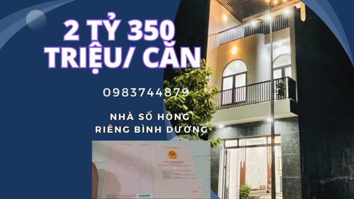 Bán nhà khu dân cư thái Bình Dương Tân Hiệp 17