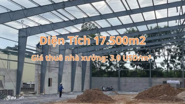 Cho Thuê Nhà Xưởng Quy Mô Lớn Tại Tân Uyên