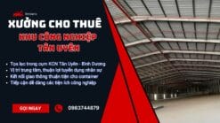 Cho Thuê Xưởng 20.000m2