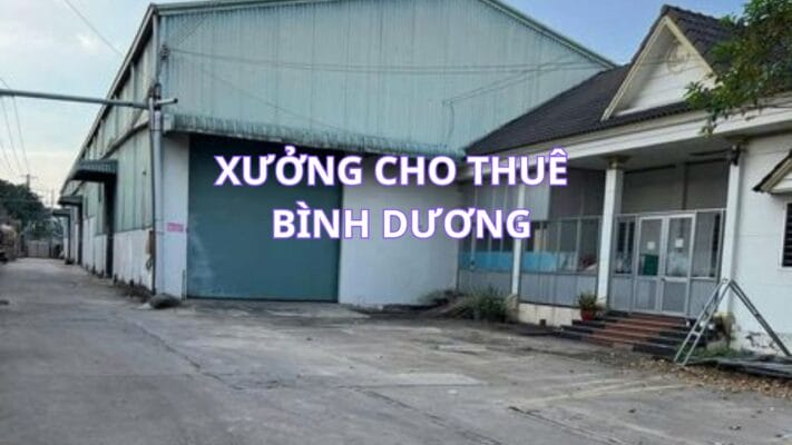 Cho Thuê Xưởng 4.400m2 Tại Tân Uyên Bình Dương