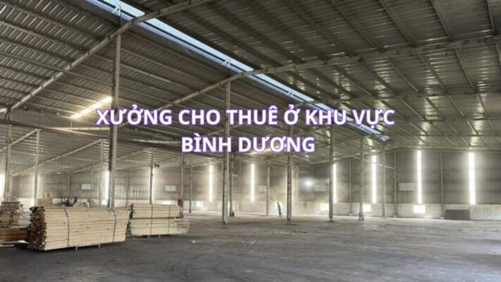 Cho thuê xưởng Tân Uyên Bình Dương