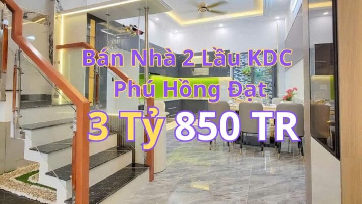 Bán Nhà 2 Lầu KDC Phú Hồng Đạt Thuận An