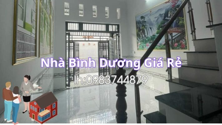Nhà Bình Dương giá rẻ dưới 1 tỷ Bình Dương