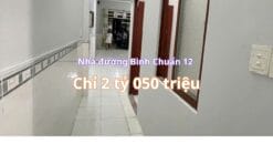 Nhà Sổ Riêng 2 Tỷ Bình Dương – Đường Bình Chuẩn 12, Thuận An