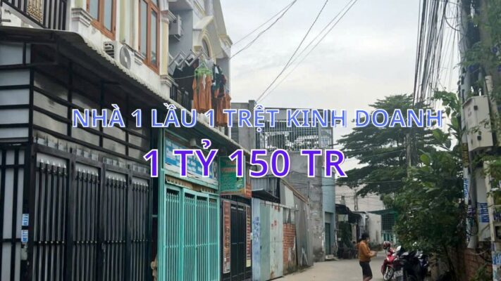 Bán Nhà Mặt Tiền Đường Bình Chuẩn 20 Thuận An - Cách Giáo Xứ Bà Trà 200m