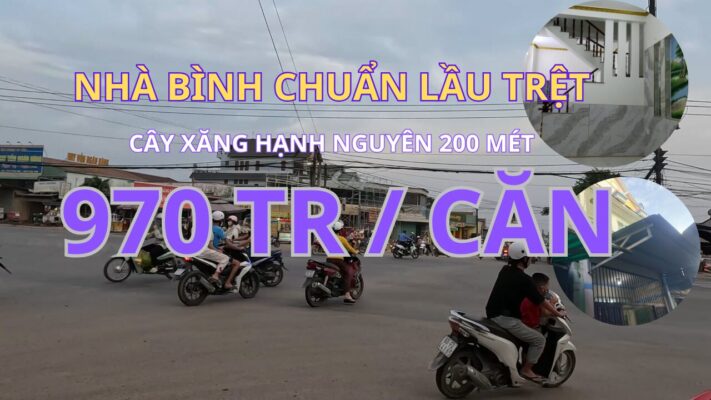 Nhà 1 Lầu 1 Trệt Giá Rẻ Gần Cây Xăng Hạnh Nguyên, Bình Chuẩn, Thuận An