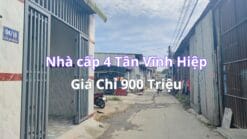 Nhà cấp 4 mới hoàn thiện tại DX06 Tân Vĩnh Hiệp, Bình Dương