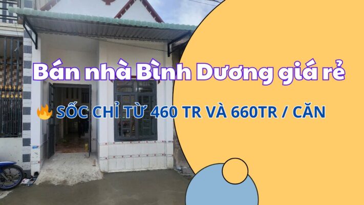 Nhà Cấp 4 Mới Sửa Sang Tại Bình Dương - Giá Cực Tốt