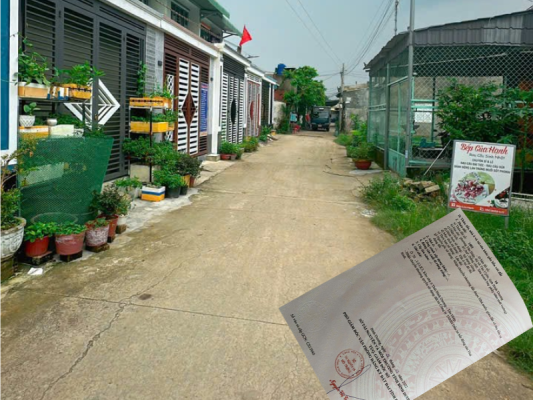 Bán Nhà 1 Trệt 1 Lầu Phường Thái Hòa Tân Uyên 52m² Giá Rẻ