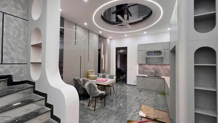 Nhà Hoàn Công Khu Dân Cư Bình Chuẩn 42 Thuận An - 4 Phòng Ngủ Hiện Đại