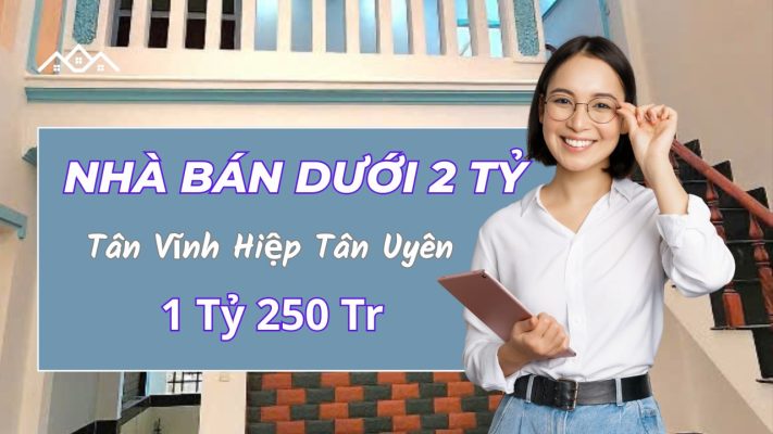 Nhà Cấp 4 Tân Hiệp 5x19m Giá 1.25 Tỷ - Vị Trí Đắc Địa Tại Tân Uyên Bình Dương