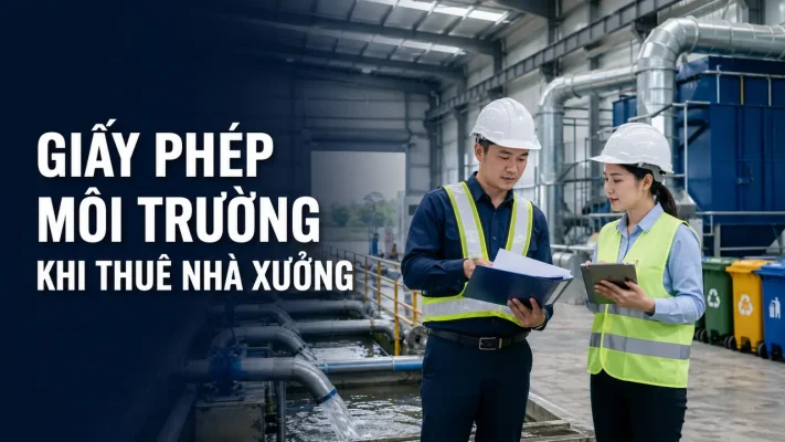Kiểm tra giấy phép môi trường khi thuê nhà xưởng