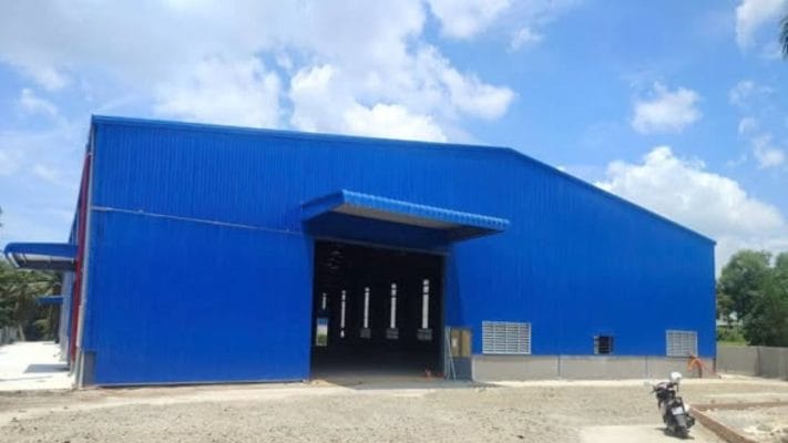 Cho thuê xưởng Tân Uyên 2.400m² trạm điện 250kVA