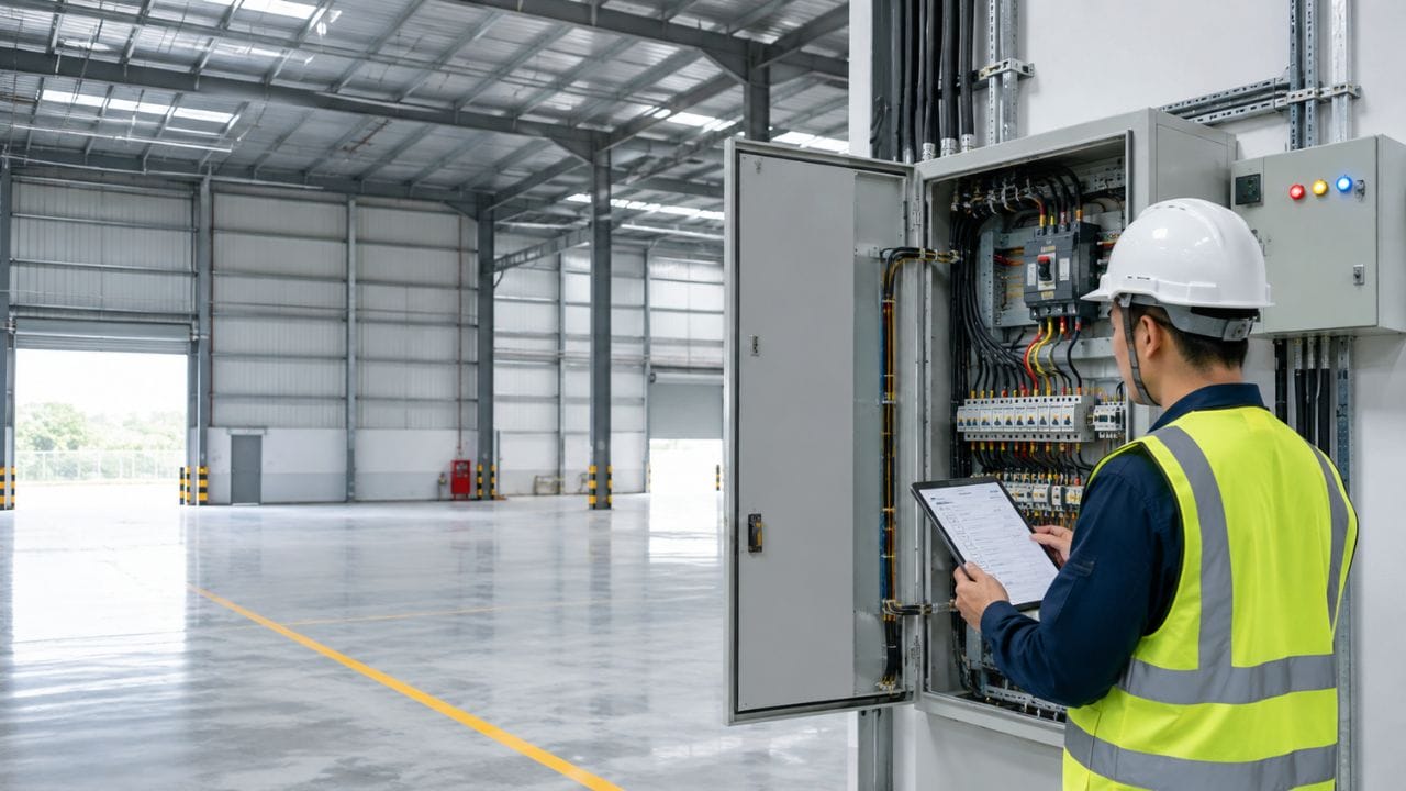 Kiểm tra điện khi thuê nhà xưởng cần xem công suất